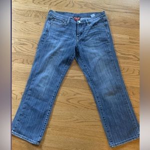 Women’s Lucky Brand Sweet N Low Crop Jeans Size 6/28 6 28 Cute